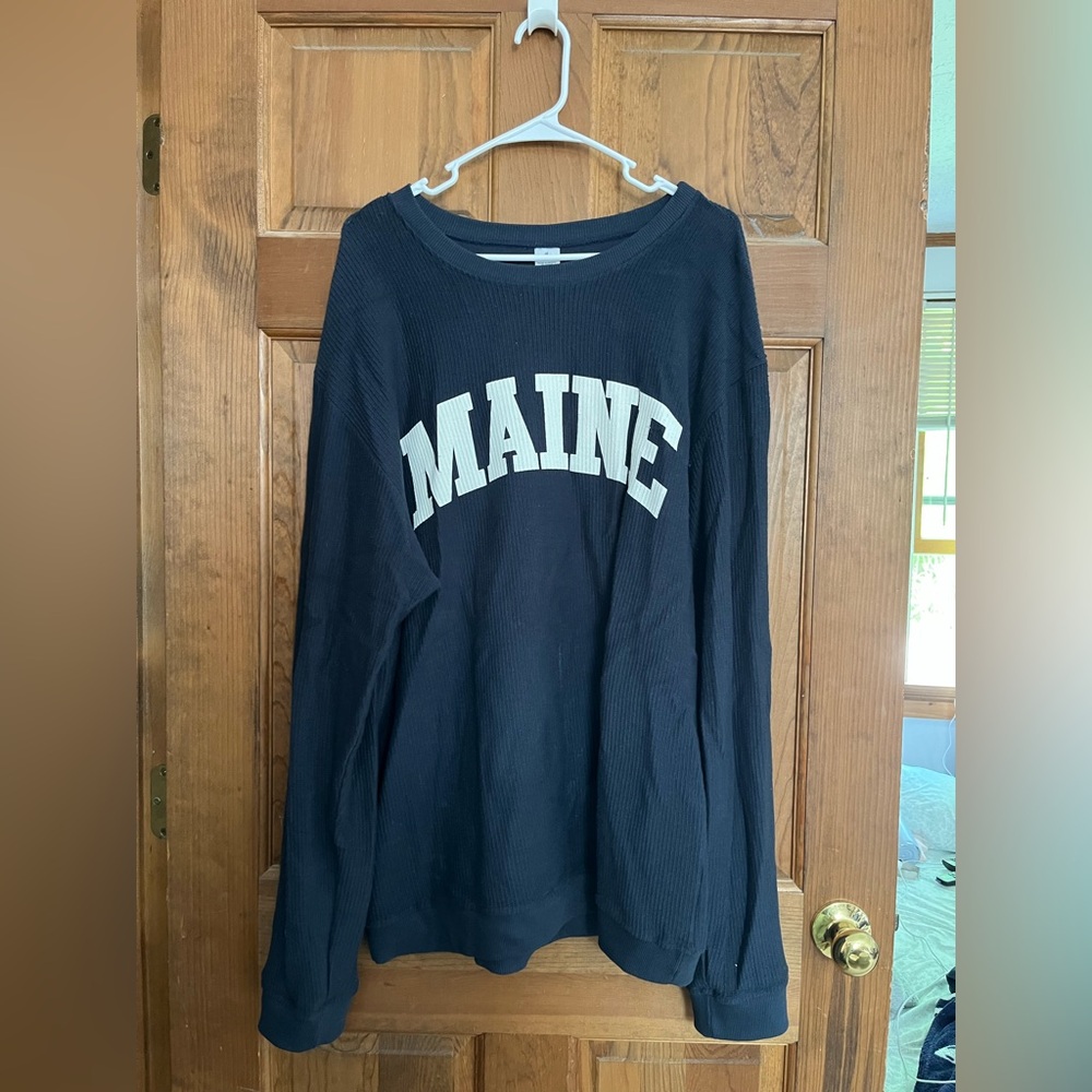 ribbed maine long sleeve